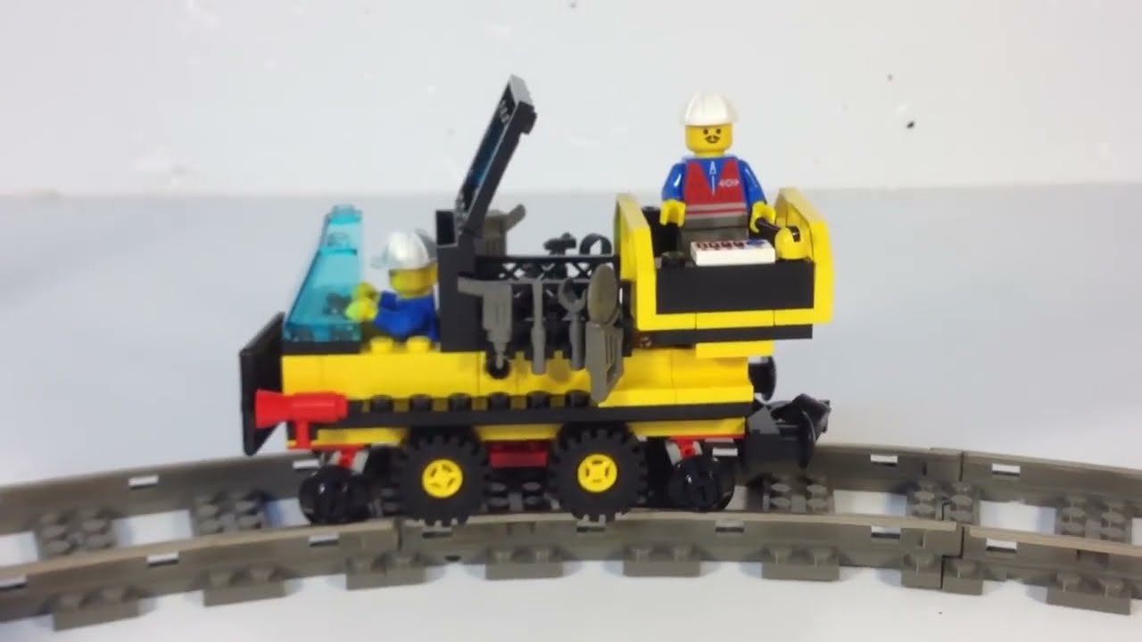 LEGO Train 4541 Road and Rail Service Truck vintage 1999 9V era set