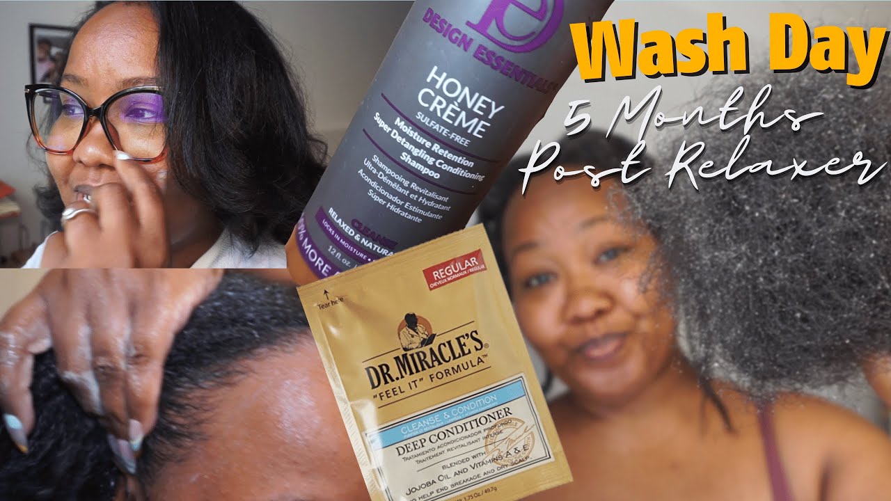 Wash Day & Hair Update Chit Chat | 5 Months Post Relaxer