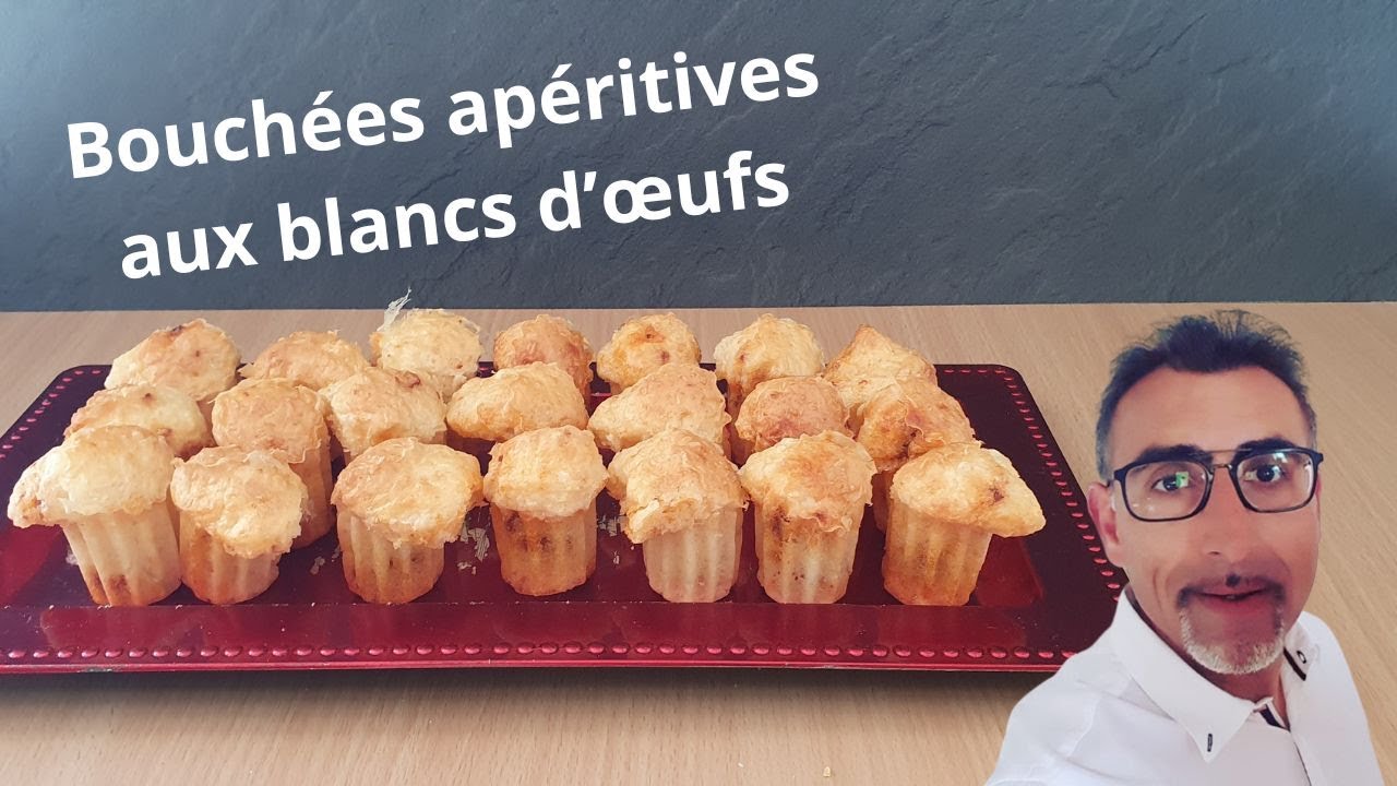 Bouchées apéritive aux blancs d’œufs