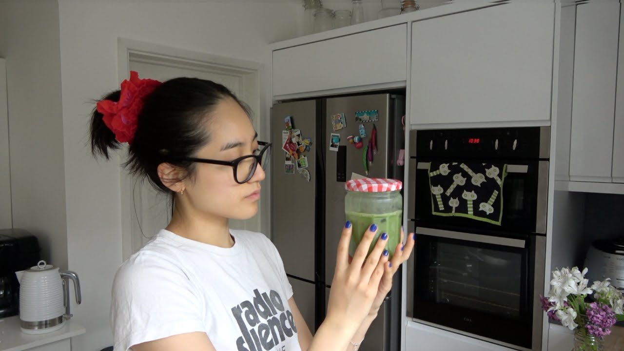 Strawberry matcha & Hwachae season!