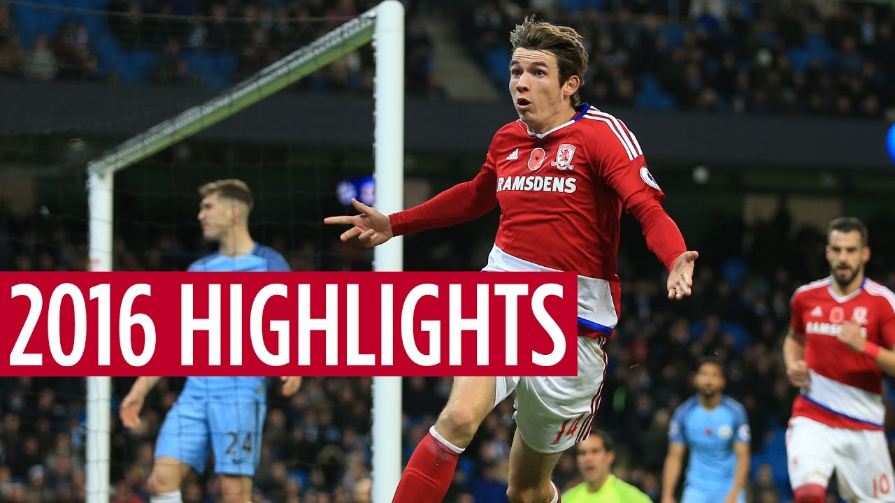 Middlesbrough's top moments of 2016