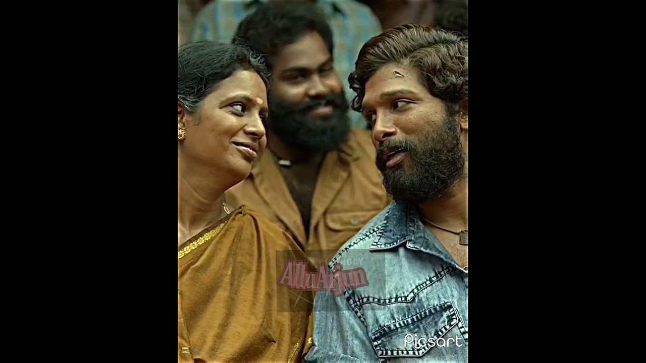 Pushpa mother sentiment alluarjun, rashmikamandana #pushpa #alluarjun #rashmika #mother #movie