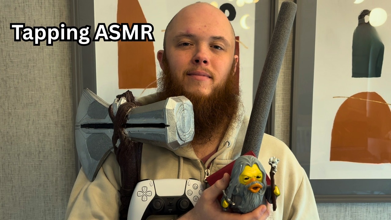 ASMR | Just simple good sounds (fast and aggressive tapping assortment)