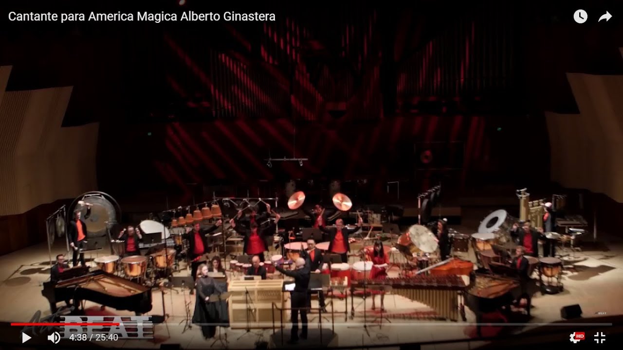 Alberto Ginastera - Cantata para America Magica