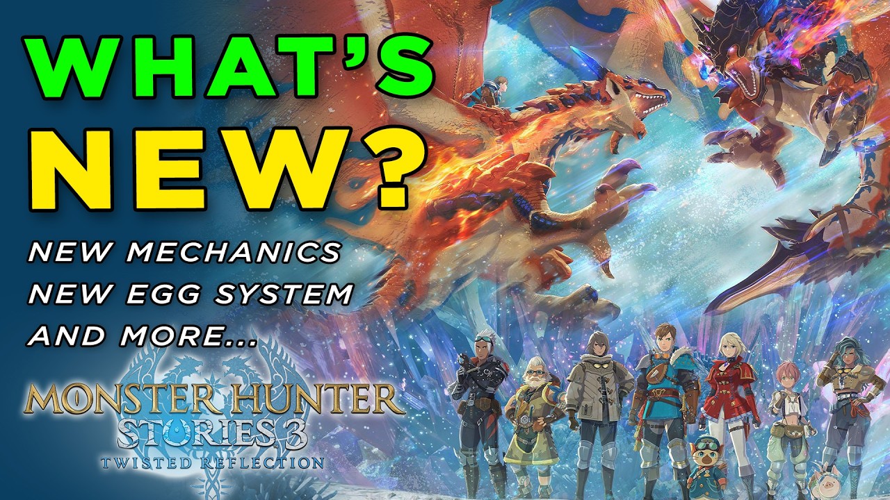 MASSIVE UPGRADE!!! New Features on Monster Hunter Stories 3: Twisted Reflection