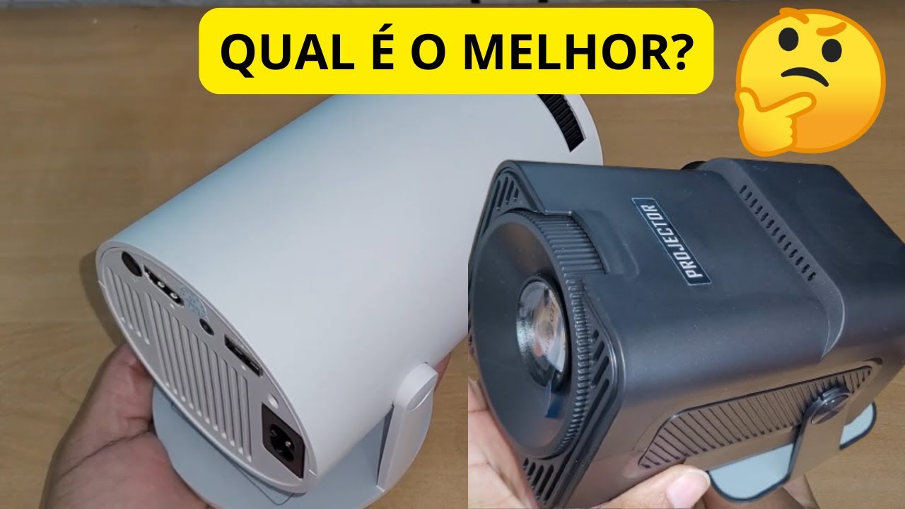 projetor hy300 vs hy320 mini qual é o melhor