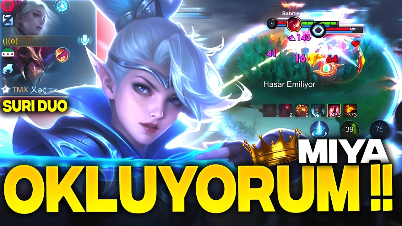 SURİ DUO JİN - SAVAGE BEKLEYEN MİYA - Mobile Legends