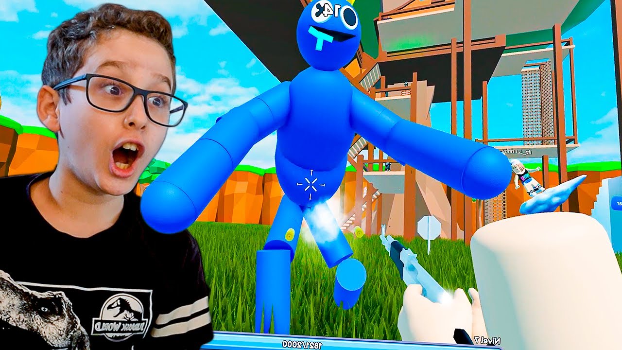 ROBLOX - SOBREVIVA A 24 HORAS AO BLUE DO RAINBOW FRIENDS DO ROBLOX - Games