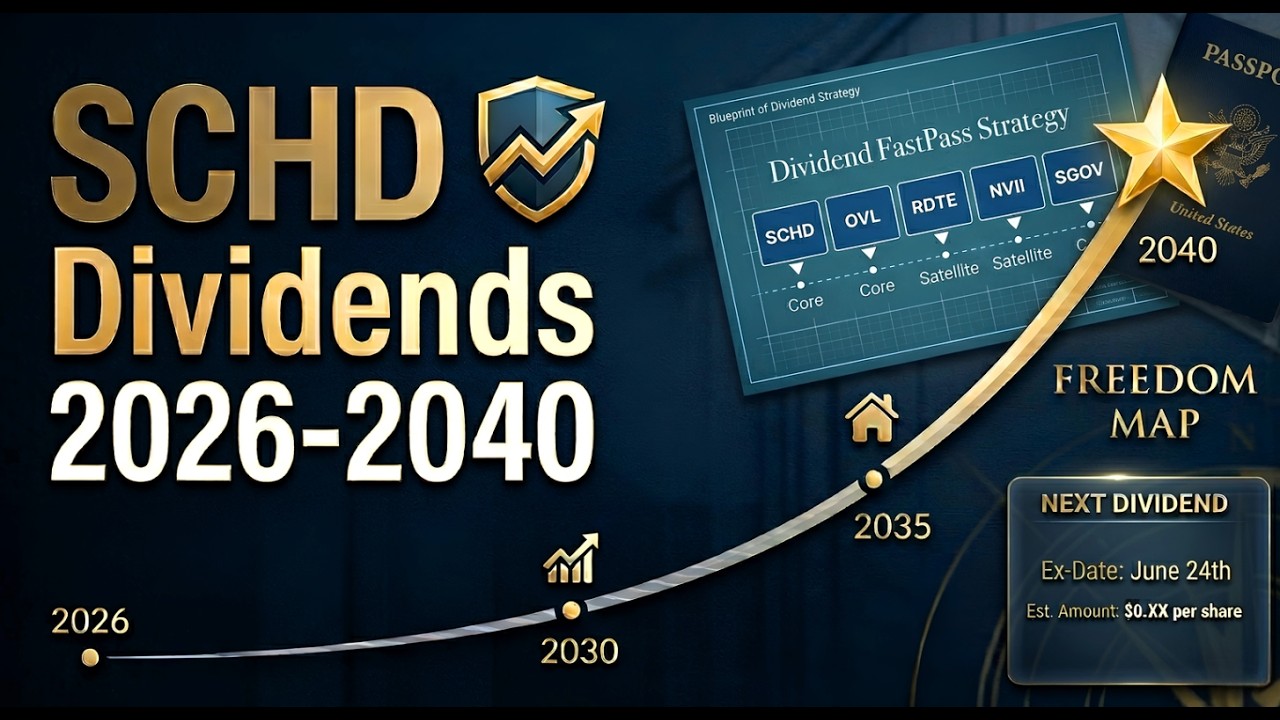 SCHD June 2026 Dividend Payout + My 15-Year Projections for Future Dividends