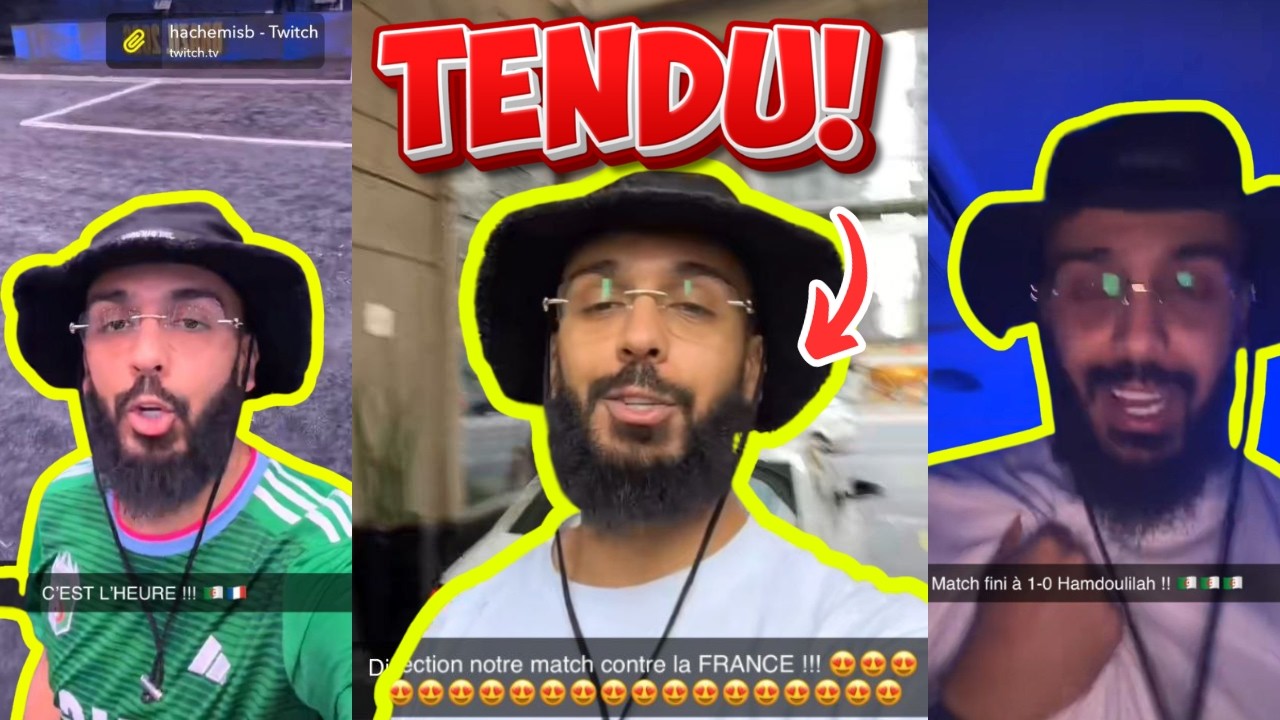 HMI DOUBLE MATCH DE L'ALGÉRIE (C'EST CHAUD!)