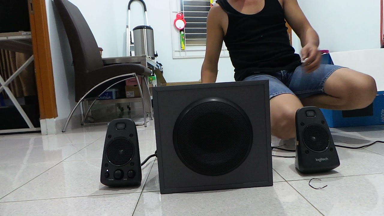 UnBoxing/Review Logitech Z625 THX Speaker