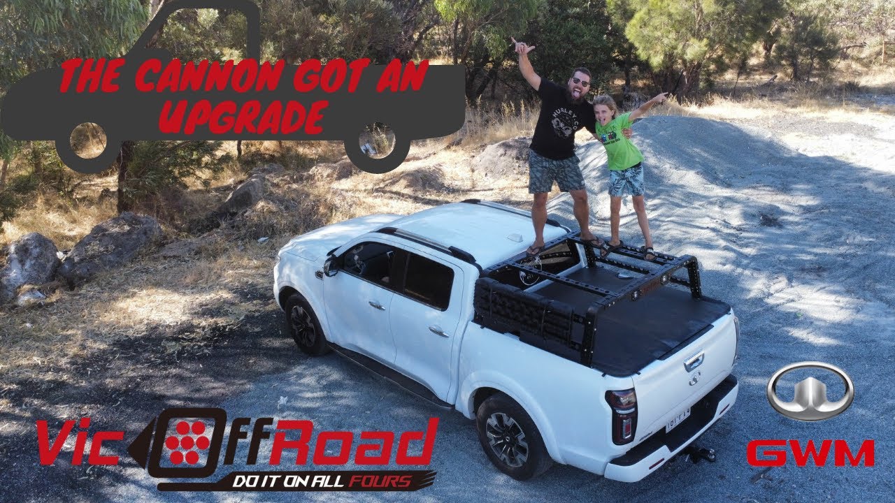 GWM Cannon - Vic OffRoad Tub Rack - Fitment and Review - Caravanning Around Australia