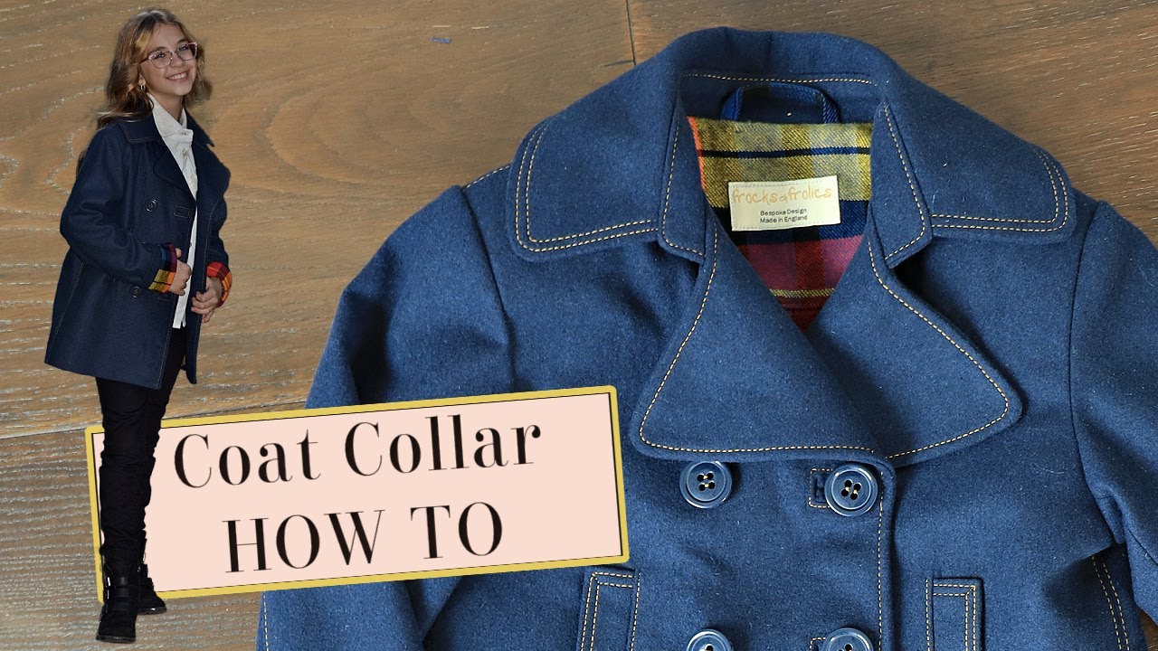 How to Sew a Coat Collar RIGHT! OTTOBRE PEA COAT