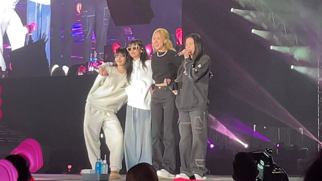 (4K) BLACKPINK in Hong Kong Sound Check Party day 1 | 13/01/2023