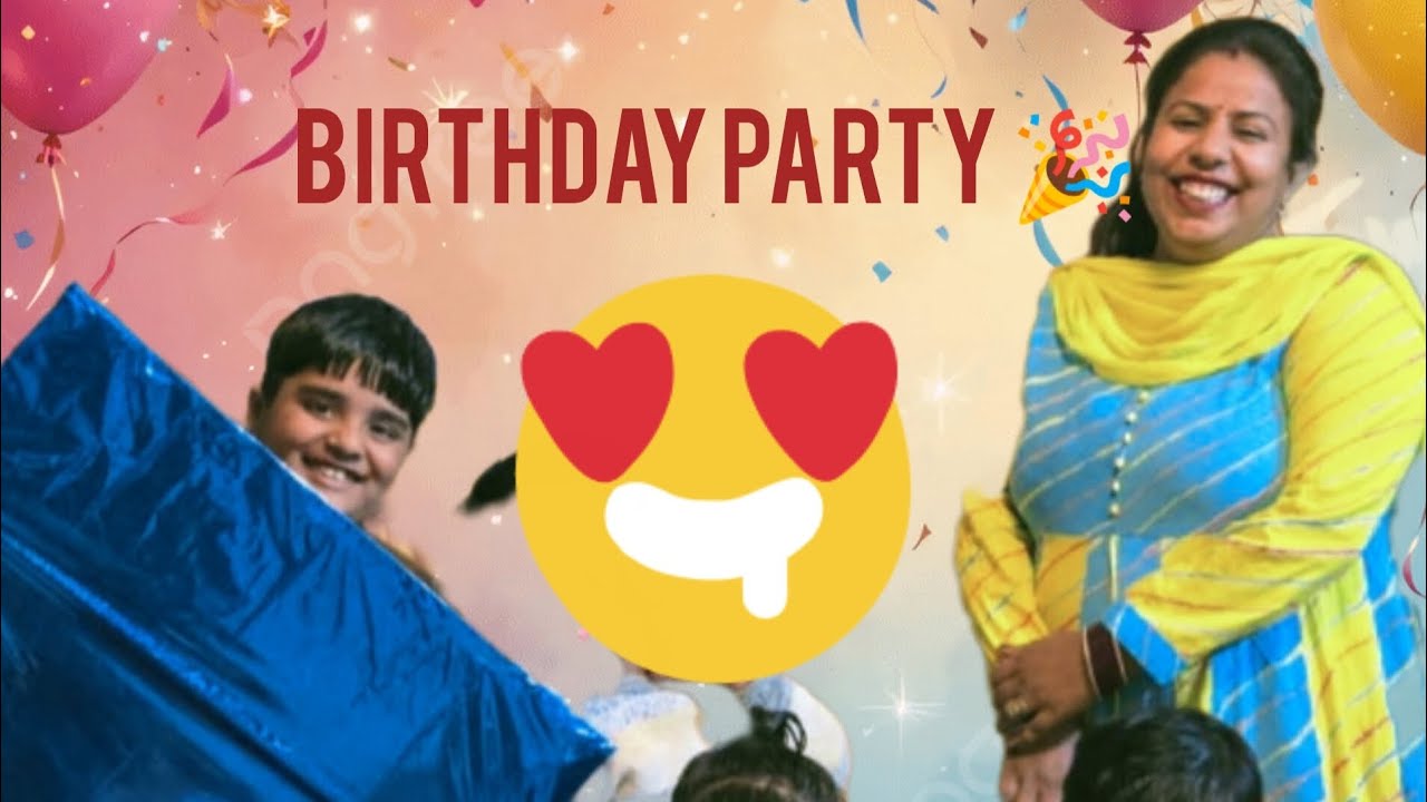 Jinni k frnd ki birthday party m gye🎉😊