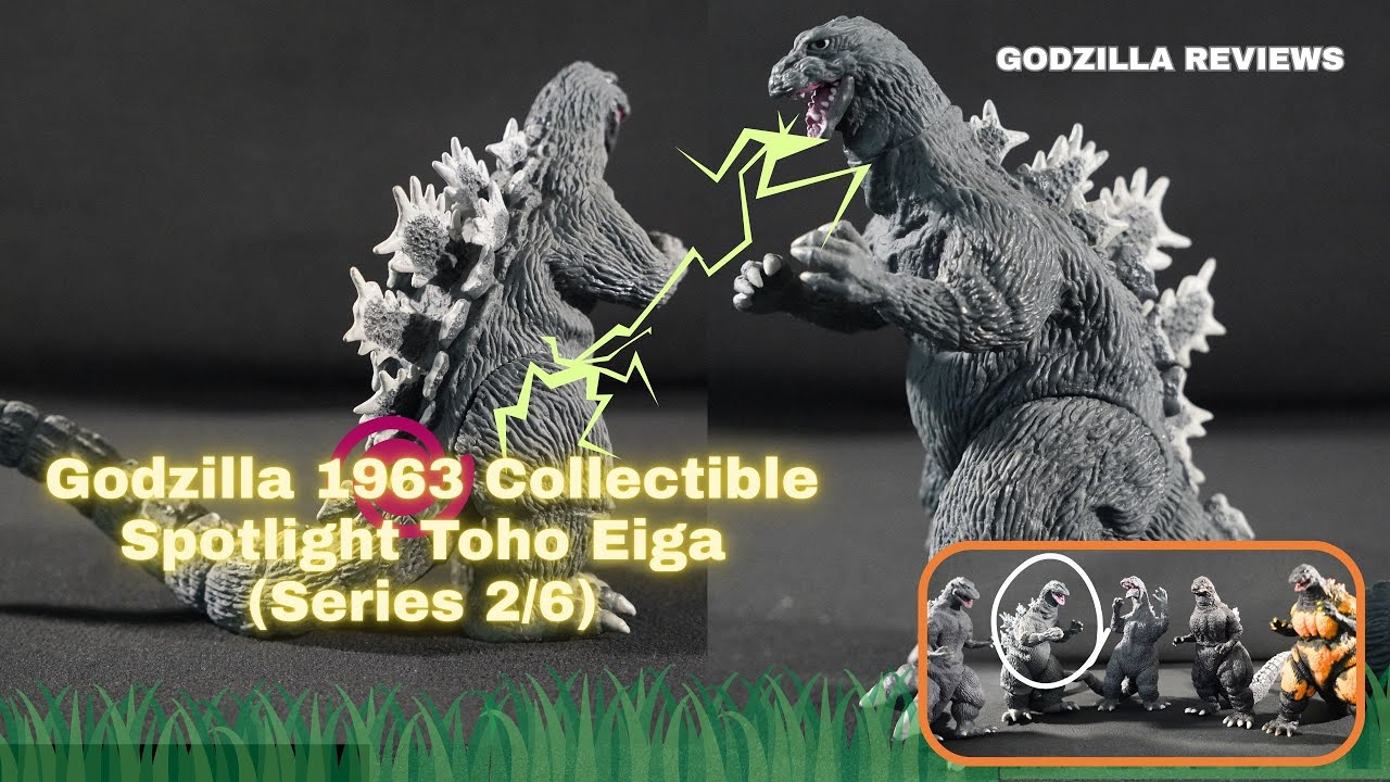 Toho Eiga 1963 Godzilla Collectible Reivew from King Kong vs Godzilla