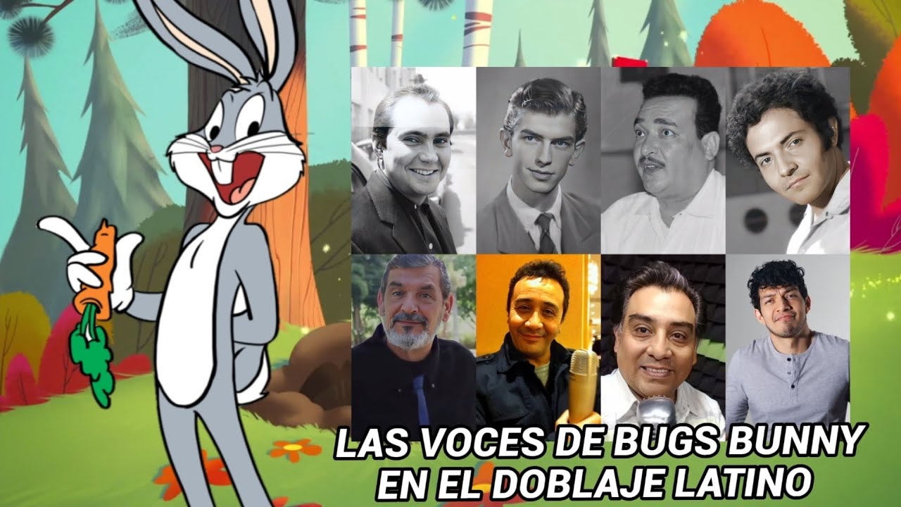 Comparación de Voz Bugs Bunny-Doblaje Latino