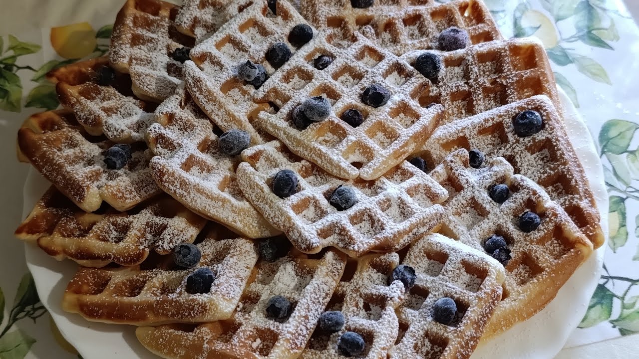 Ідеальні БЕЛЬГІЙСЬКІ ВАФЛІ на кефірі  🧇 Я більше не купую Готую тільки так 