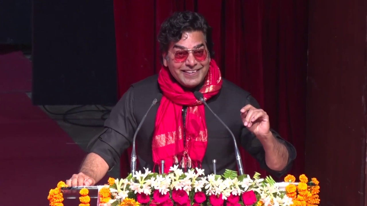 Ashutosh Rana at MCU I सत्रारंभ कार्यक्रम 2019 में प्रख्यात फिल्म अभिनेता श्री आशुतोष राणा का संबोधन
