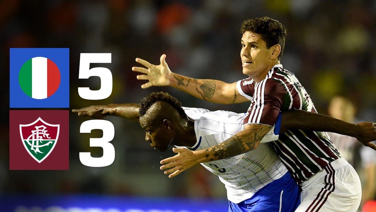 NAZIONALE vs CLUB! Partita pazza! ITALIA vs FLUMINENSE 2014