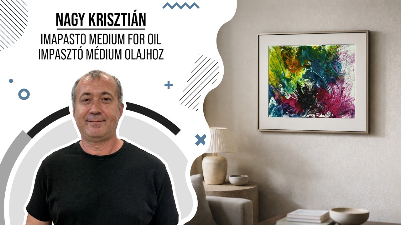 Imapasto medium for oil // Impasztó médium olajhoz
