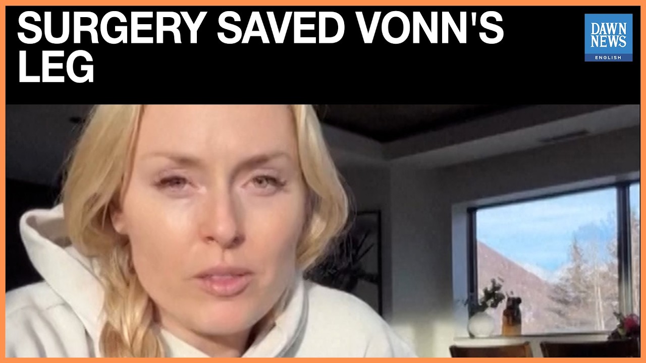 Vonn Says Emergency Post-crash Surgery Saved her Leg From Amputation | Dawn News English