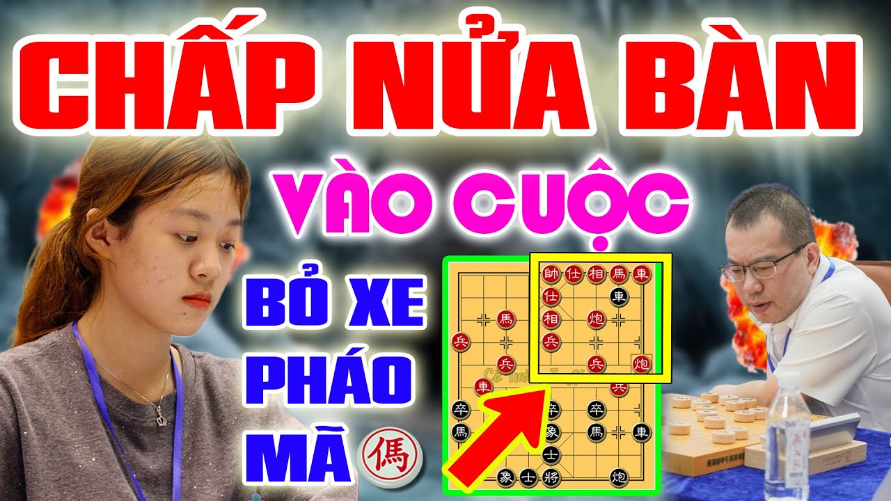 🔴 CỜ TƯỚNG | CHẤP NỬA BÀN VỪA VÀO CUỘC PHẾ XE BỎ MÃ