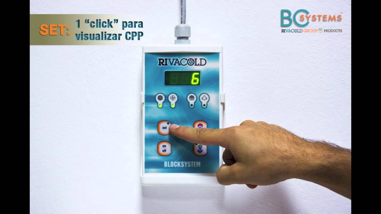 Par&aacute;metro CPP - Mando Rivacold - BC Systems