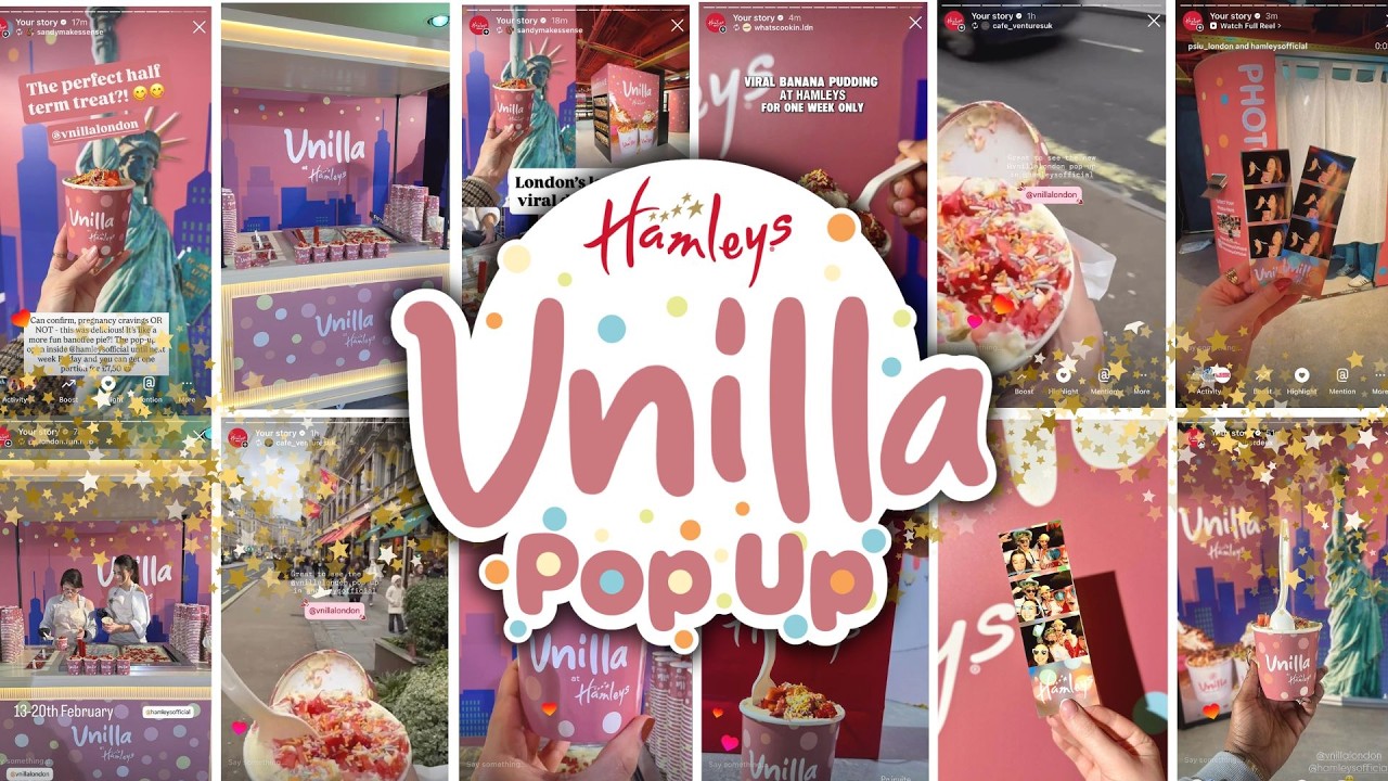 Hamleys | Vnilla Pop-Up