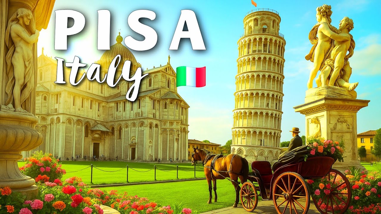 Italy 🇮🇹 Wandering Through Pisa | Tuscany | 4K Video