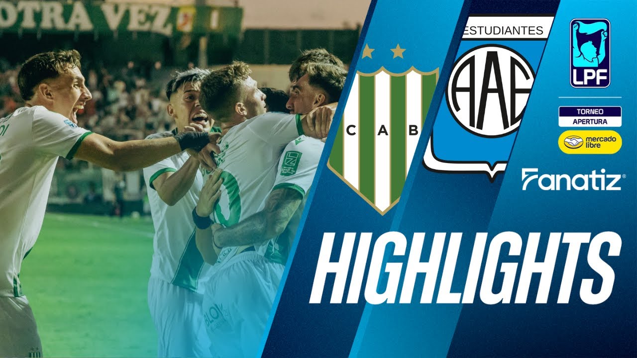 Banfield 2 vs. 1 Estudiantes Río Cuarto - Game Highlights | 