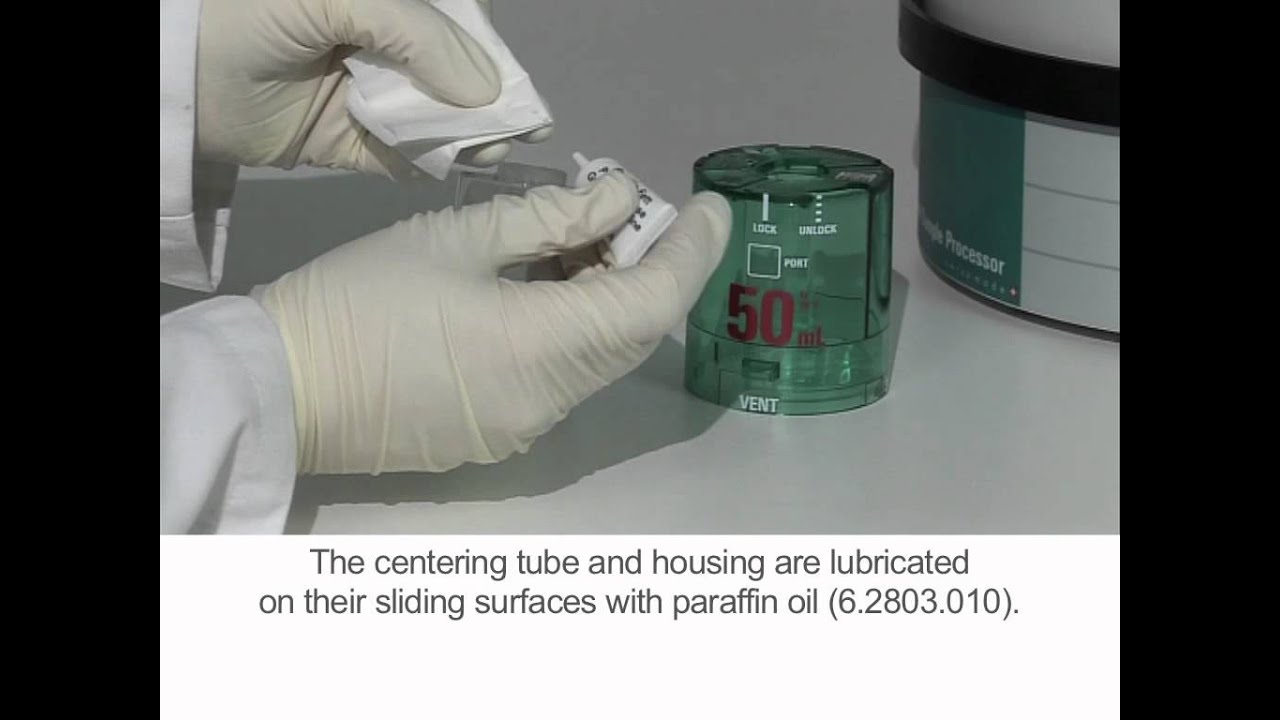 Liquid Handling – Cleaning the Dosino buret