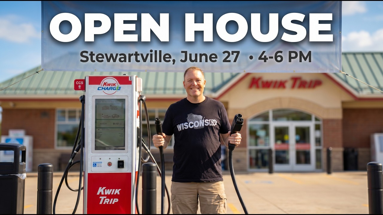 Come on Down to the Kwik Charge Stewartville, MN Open House