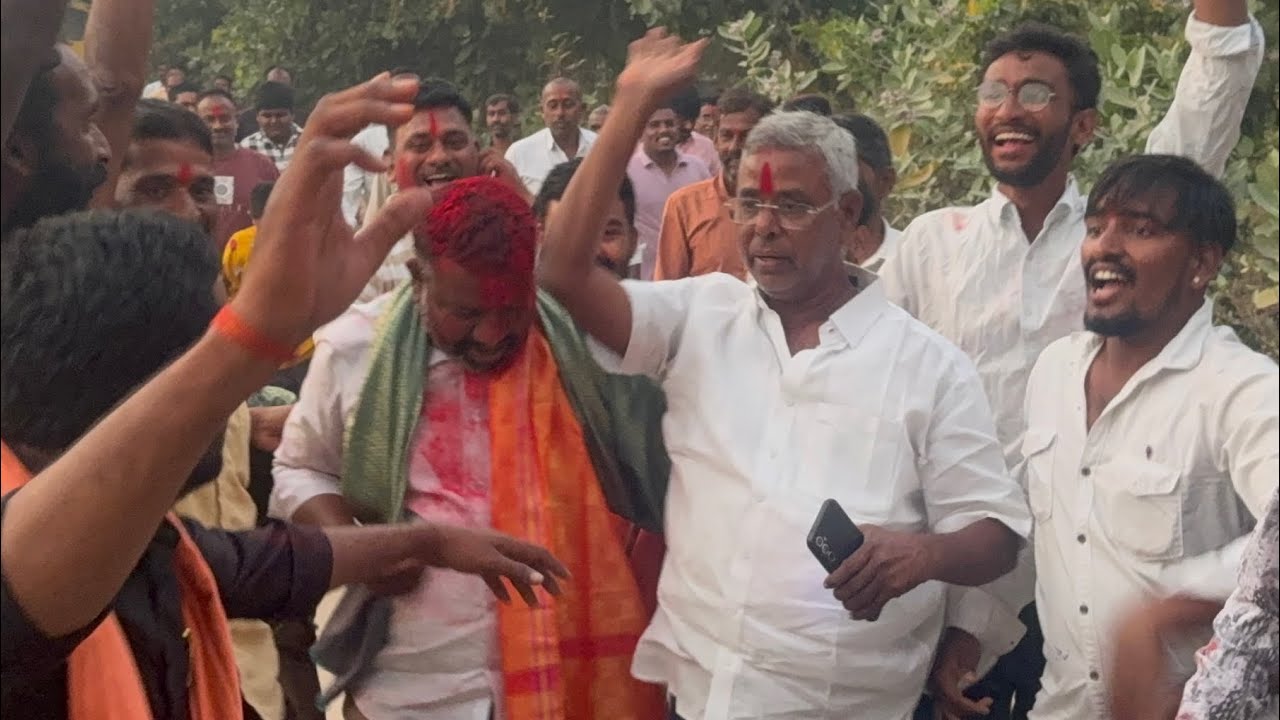 కొడకంటి యాకన్న సర్పంచ్ విజయం రోజు వ్లాగ్ #YakannaSarpanch #mla #CongressParty #CongressWins