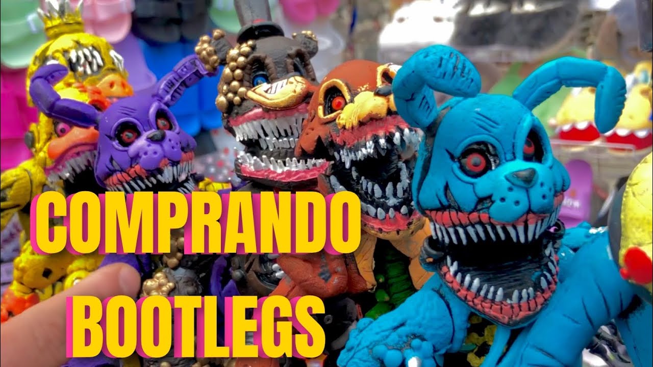 COMPRANDO BOOTLEGS DE FIVE NIGHTS AT FREDDY’S