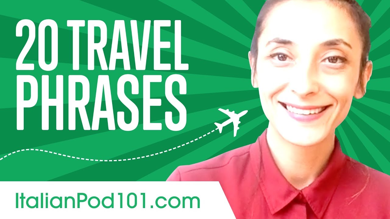 Learn the 20 Travel Phrases You Should Know in Italian