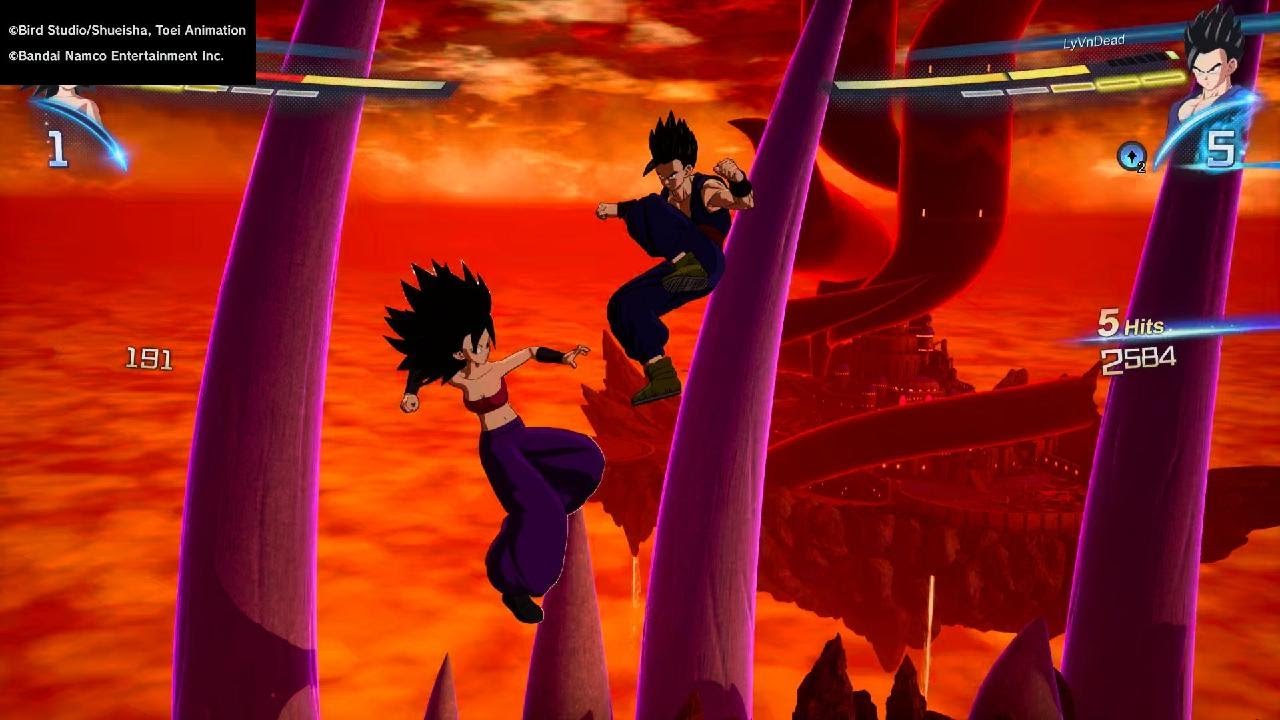 Caulifla vs Gohan VI