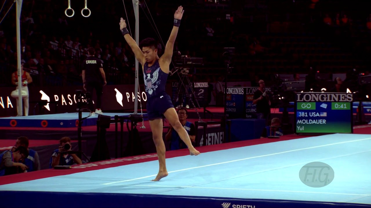 MOLDAUER Yul (USA) - 2019 Artistic Worlds, Stuttgart (GER) - Qualifications Floor Exercise