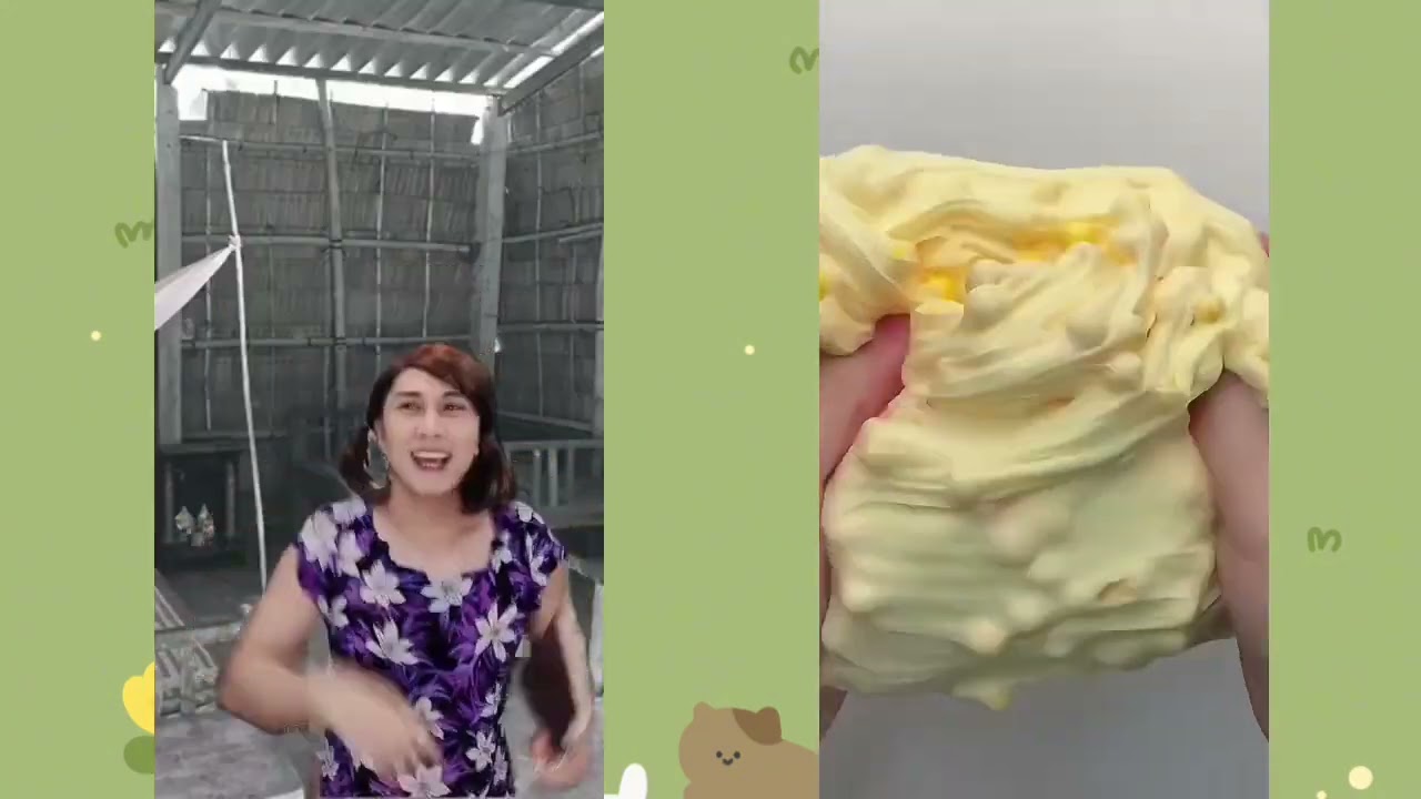 Chơi slime kể chuyện #10 ||cre:Anh money💰|| Dannie Muzik 🐼