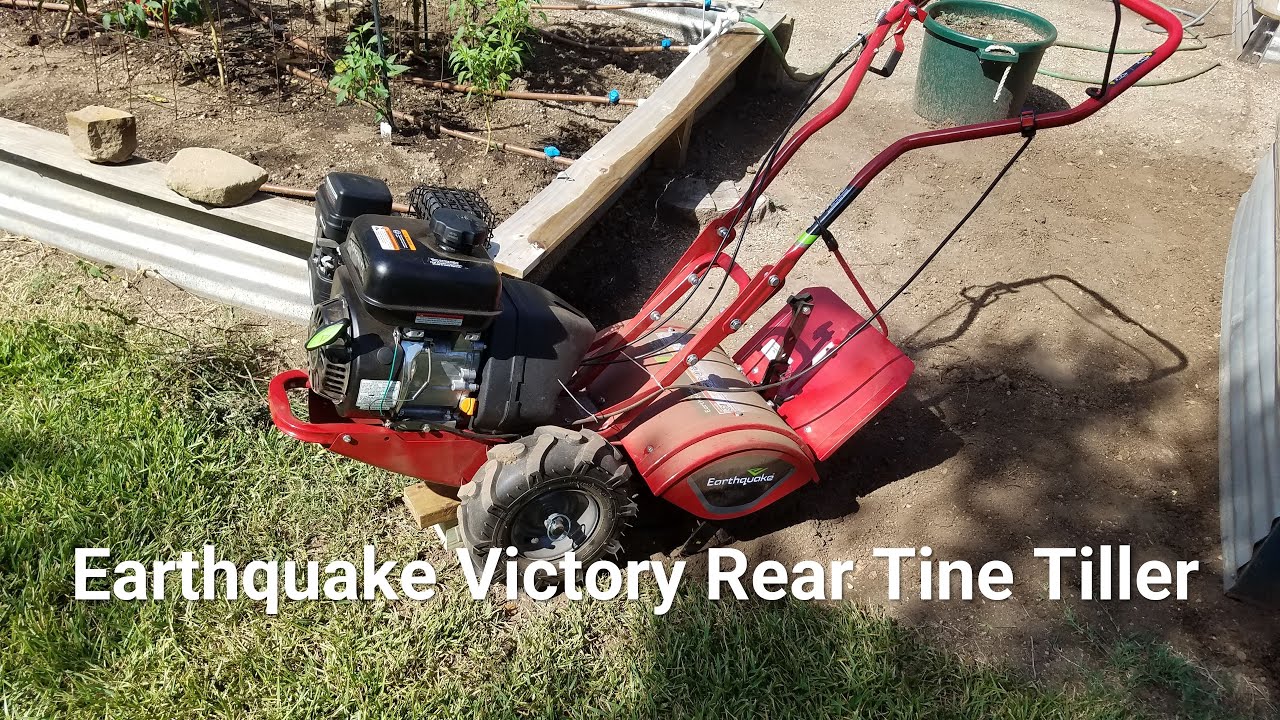 Использование культиватора Earthquake Victory с задними лапами — часть 1