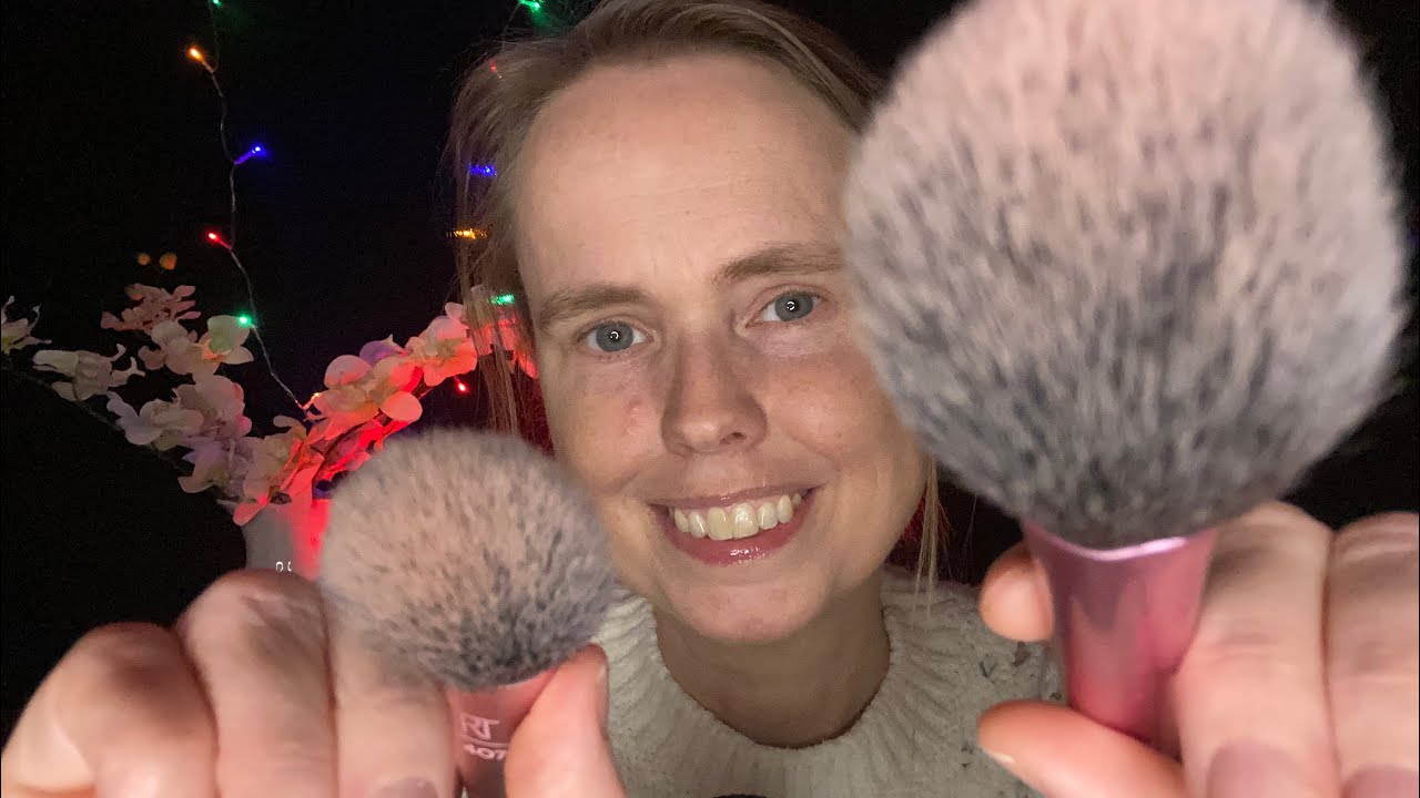 ASMR - Zachte Make-up Kwasten Om Gemakkelijk Mee In Slaap Te Vallen! | ASMR Nederlands