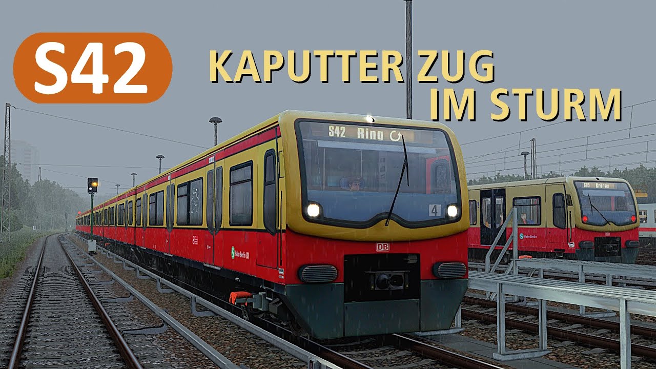 Mit Antriebsstörung nach Westend - S-Bahn Berlin - S42 Ringbahn - Train Simulator -von @_EinfachEric_