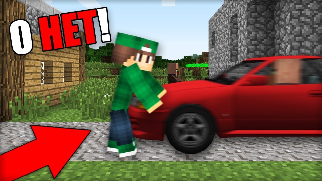 ЭТОТ ЖИТЕЛЬ СБИЛ МЕНЯ НА МАШИНЕ В МАЙНКРАФТ | Риколит Minecraft