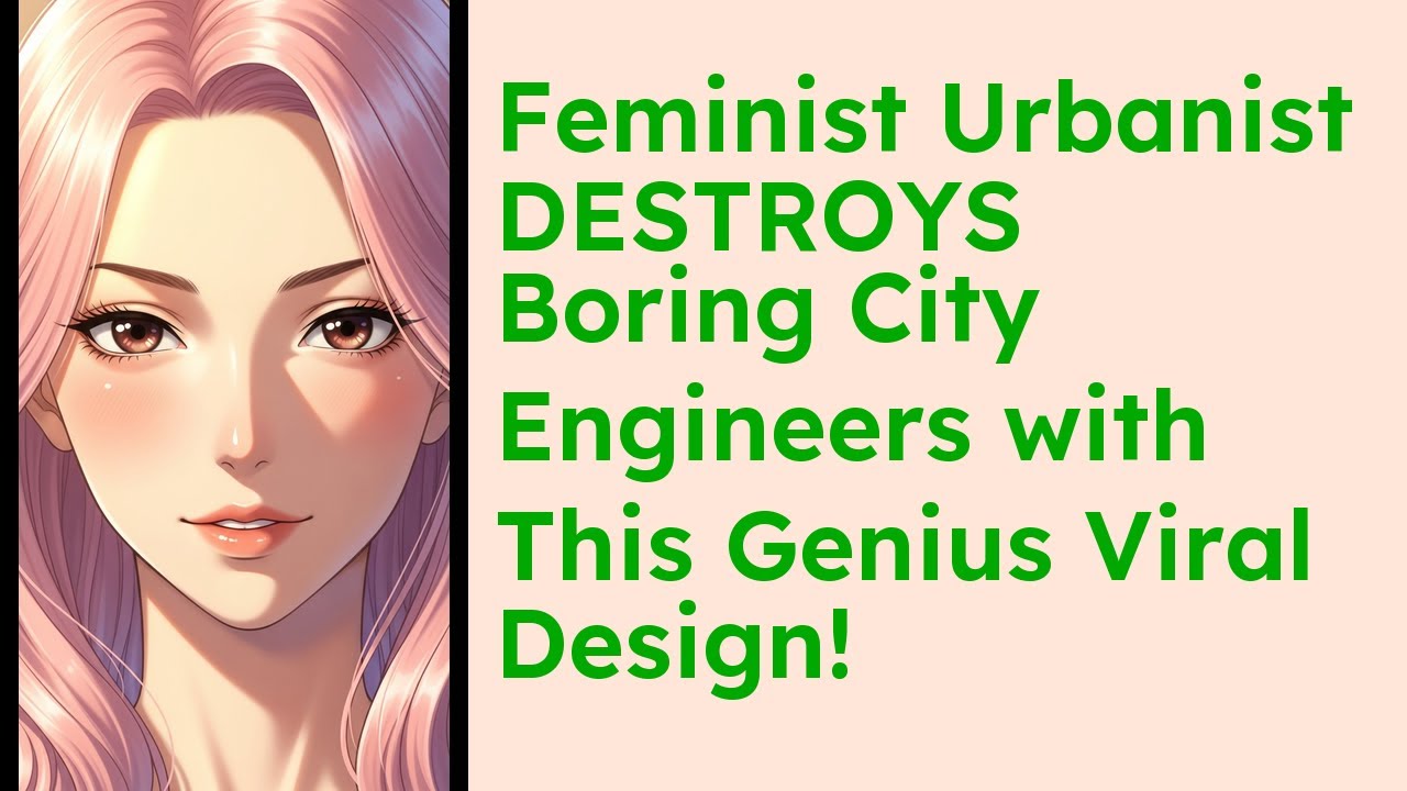 Feminist Urbanist DESTROYS Boring City Engineers with This Genius Viral Design!