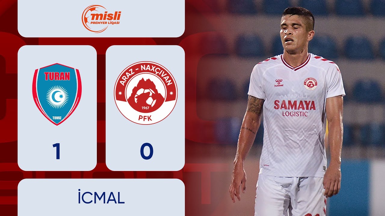 Turan Tovuz 1:0 Araz-Naxçıvan | Misli Premyer Liqası, 23-cü tur | İCMAL