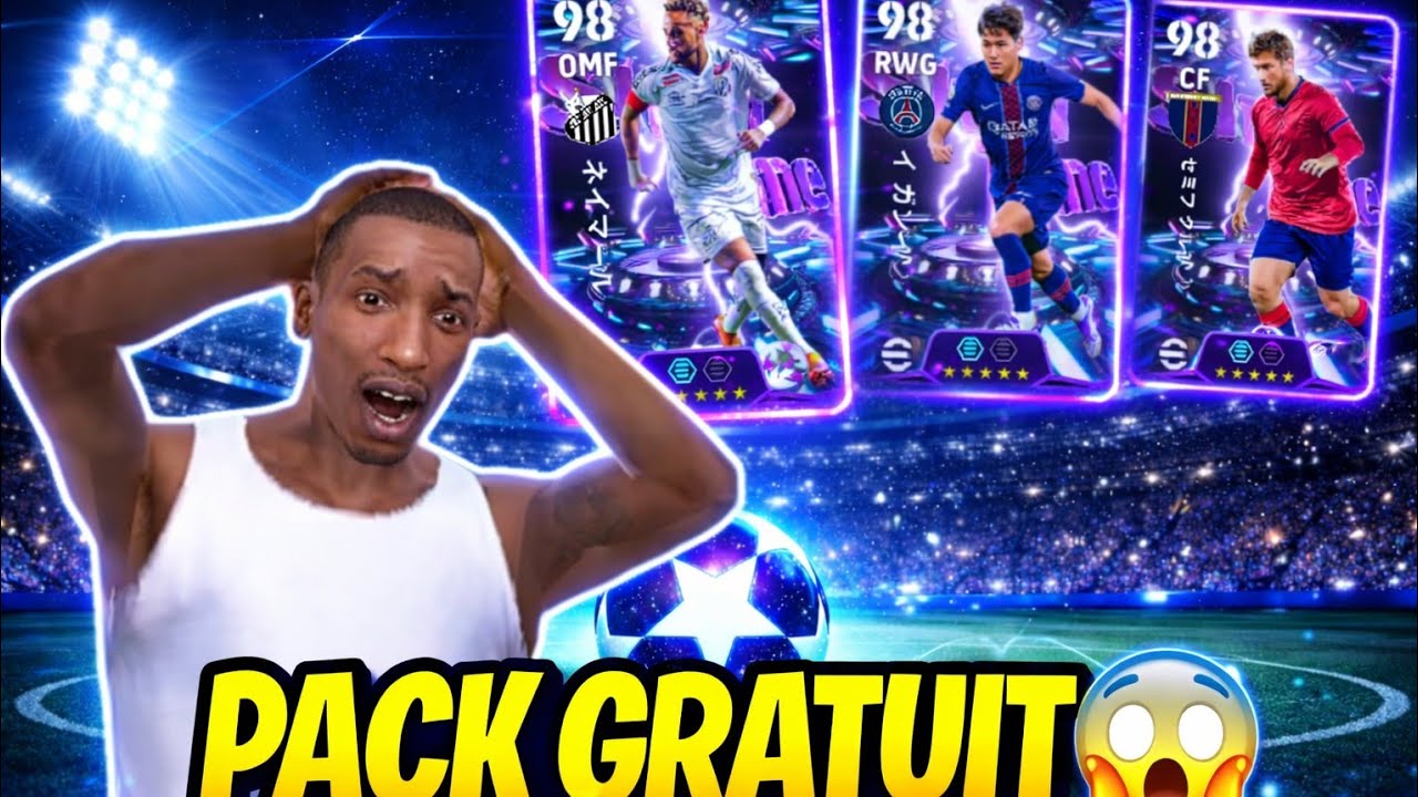 PACK GRATUIT 😱 JE N’Y CROIS PAS !! | eFootball Mobile