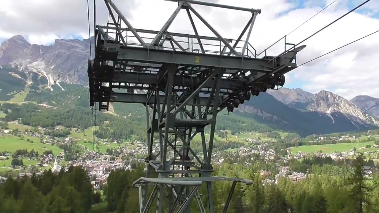 Discesa integrale funivia Agudio 