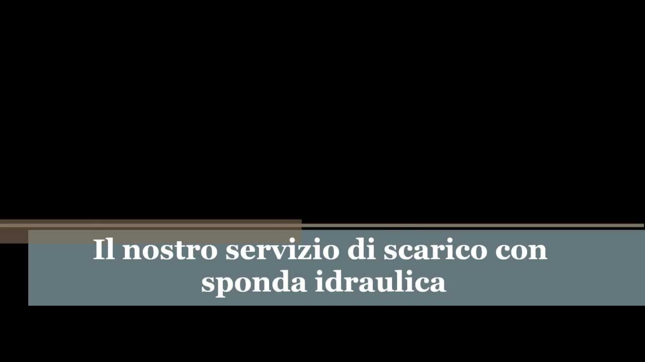 OMEGA PELLET - SCARICO PELLET CON SPONDA IDRAULICA