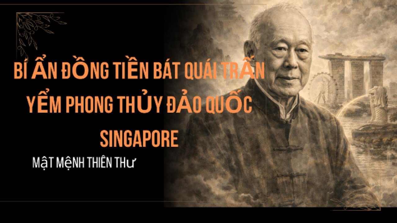 BÍ ẨN ĐỒNG TIỀN BÁT QUÁI TRẤN YỂM PHONG THỦY ĐẢO QUỐC SINGAPORE