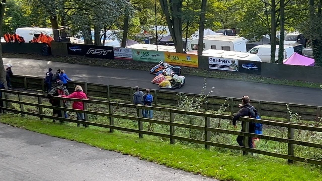Olivers Mount, Steve Henshaw Gold Cup, 23rd September 2023. BDS Motorcycles F2 Sidecars - Race 6